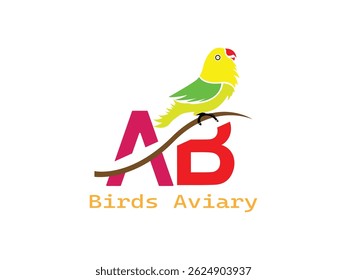 
Vector parrot logo design vector template
