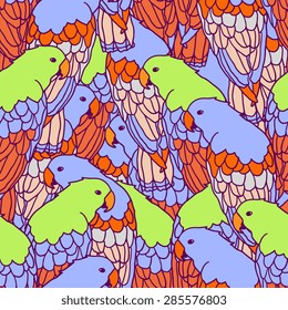 Vector parrots