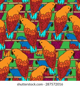 Vector parrots