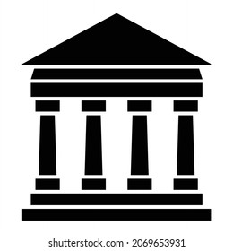 Vektor Parthenon-Symbol-Design
