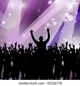 Vector Party Background