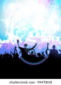 Vector party background