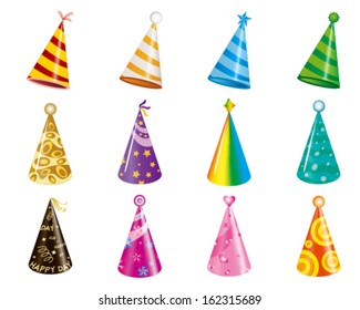 vector of party hat / christmas hat