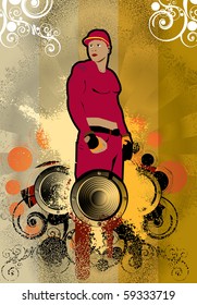 Vector party illustration