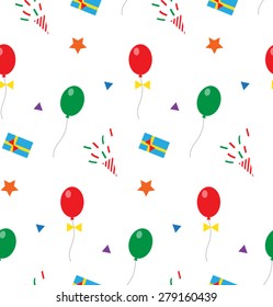 vector party pattern repeat