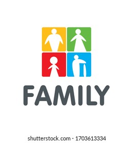 Vector Party People Logo Template