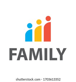 Plantilla de logotipo de personas de grupo vector