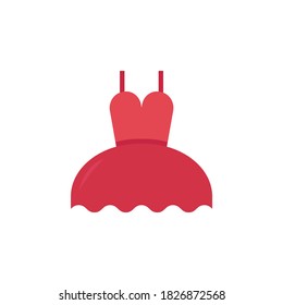 ilustración de pantalla plana roja de partido vectorial