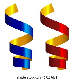 vector party streamers