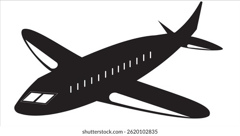 Vectorpassagier-Airbus 737 Boing.