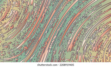 Vector pastel abstract background with gradients