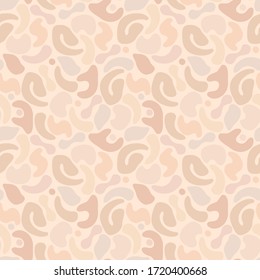 Vector pastel camouflage. This pattern is suitable for fabrics, t-shirts, gift wrapping, postcards and other printing surfaces.