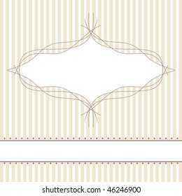 Vector - Pastel color multi purpose card or tag for invitation