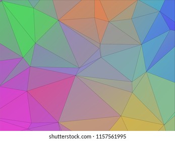 vector pastel color Polygonal mosaic background for mobile application and web .