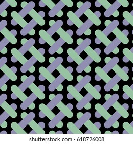 vector pastel color weave seamless pattern background