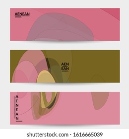 Vector pastel colored transparent overlapping shapes creating vector mixture of acrylic paint or watercolor effect. Nature earth design template. Abstract watercolor art. Artistic organic painting.