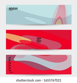 Vector pastel colored transparent overlapping shapes creating vector mixture of acrylic paint or watercolor effect. Nature earth design template. Abstract watercolor art. Artistic organic painting.