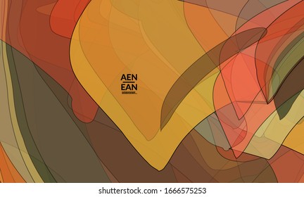 Formas transparentes de colores pastel que crean una mezcla vectorial de pintura acrílica o efecto acuarela. Plantilla de diseño de la Tierra natural. Arte acuarela abstracto. Pintura orgánica artística.