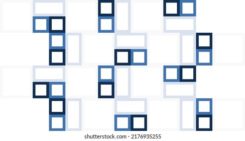 Vector. Pastel colors. Set of squares and rectangles. Decorative. Creative. Simple and unique design theme. Background. Colorful. Design material for flooring, curtains and gift wrapping. Abstract. 