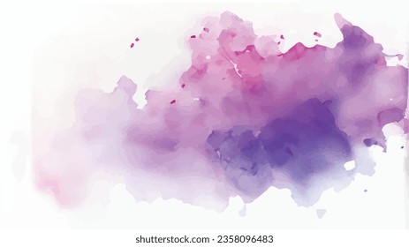 vector Pastel coloured watercolour splatter design