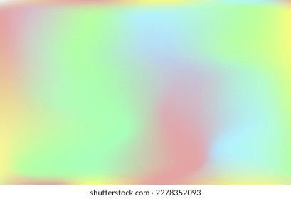 Vector pastel multicolor gradient background. Modern screen wallpaper vector design for app, social media, cards, fons, work. Soft gradients - blue, pink, magenta, violet, red, orange, aquamarine.