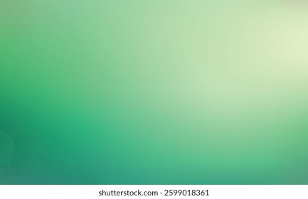 Vector Pastel Soft Green Blurred Colorful Gradient Background