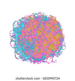 Vector pastel spot background, texture hand drawn illustration. Use it as elements for design greeting card, poster, banner, Social Media post, invitation, sale, brochure and other graphic design