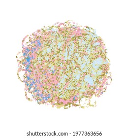 Vector pastel spot background, texture hand drawn illustration. Use it as elements for design greeting card, poster, banner, Social Media post, invitation, sale, brochure and other graphic design