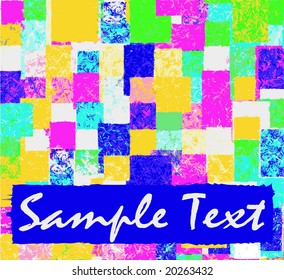 Vector Patchwork Mosaic
