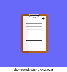 vector patient note icons idea