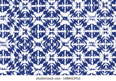 Vector patina effect portuese tiles geometric folklore ornament. Oriental vector damask pattern. Ancient art of Arabesque. Tribal ethnic texture. Spanish motif on the carpet. Aztec style.