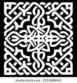 Vector patter in celtic style 
