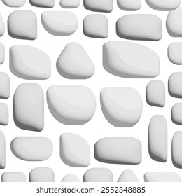 vector pattern abstract background of arranged stones