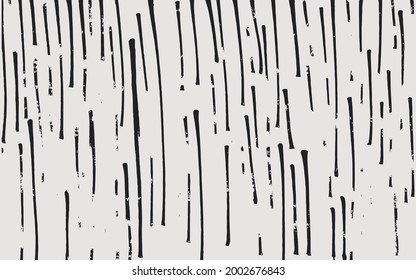 Vector pattern. Abstract background with brush strokes. Monochrome hand drawn texture. Modern graphic design. Hand drawn striped.