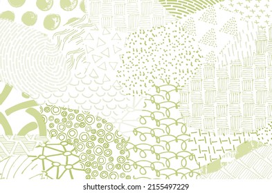 Vector pattern. Abstract background with brush strokes. Monochrome hand-drawn texture. Modern graphic design.Hand-drawn striped.	
