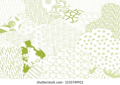 Vector pattern. Abstract background with brush strokes. Monochrome hand drawn texture. Modern graphic design.Hand drawn striped.	
