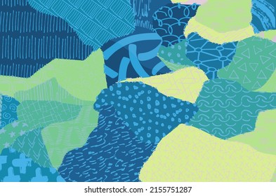 Vector pattern. Abstract background with brush strokes. Monochrome hand drawn texture. Modern graphic design.Hand drawn striped.	
