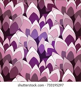 Vector pattern abstract background with colorful ornament. Hand draw illustration