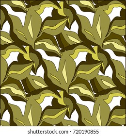 Vector pattern abstract background. Hand draw illustration.