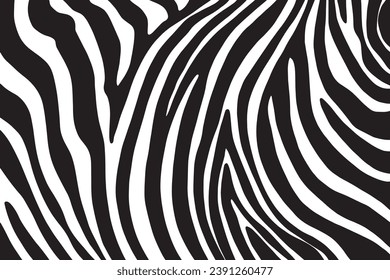 Vector pattern. Abstract background. Zebra pattern. digital printing. black and white.