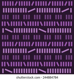 Vector Pattern. Abstract Geometric Background. Linear Structure From Rectangles. Vector Illustration