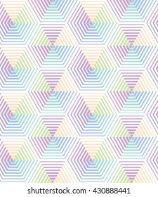 Vector pattern. Abstract geometric background