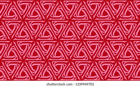 Vector pattern with abstract line in triangles style. Hipster background. For your idea, presentation, smart design.