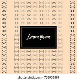 Vector pattern abstract minimal pattern background.