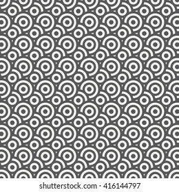 Vector pattern abstract overlap Circle 