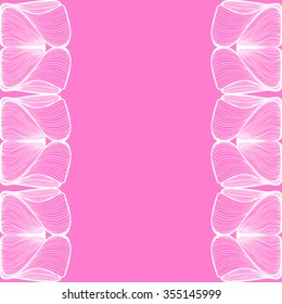 Vector pattern. Abstract shapes and lines.