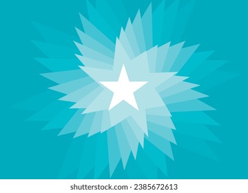 Vector pattern of abstract stars. For holiday cards, web, posters, social networks, wall and window decor, Abstract vector background for the holiday