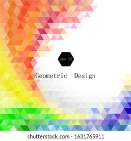 Vector pattern. abstract vibrant background. 