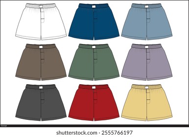 Vector Pattern Apparvel Boxer Cotton