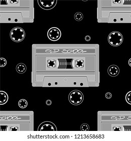 vector pattern audio cassette